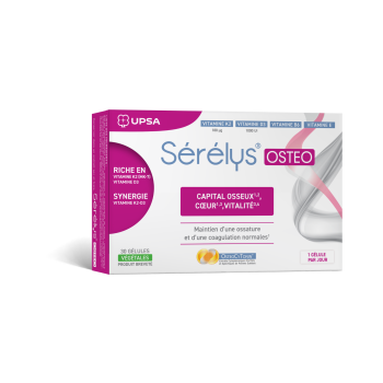 S&eacute;r&eacute;lys Osteo - boite de 30 g&eacute;lules v&eacute;g&eacute;tales 