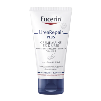 UreaRepair PLUS Cr&egrave;me mains r&eacute;paratrice Eucerin - tube de 75 ml