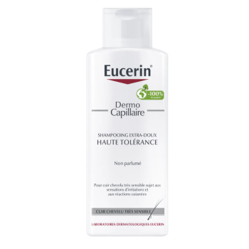 Shampooing Dermo Capillaire Haute Tol&eacute;rance Eucerin - Flacon de 250 ml