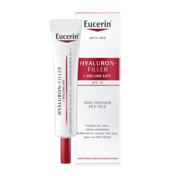 Hyaluron Filler Soin contour des yeux SPF 15 Eucerin - tube de 15 ml