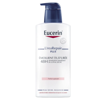 UreaRepair PLUS &Eacute;mollient 5% d'ur&eacute;e parfum apaisant Eucerin - flacon de 400 ml