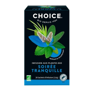 Infusion aux plantes bio soir&eacute;e tranquille Yogi Tea - boite de 17 sachets 