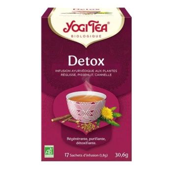 Detox BIO Yogi Tea - boite de 17 sachets 