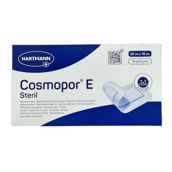 Cosmopor E Steril Pansement absorbant adh&eacute;sif Hartmann - boite de 10 pansements (20x10cm)