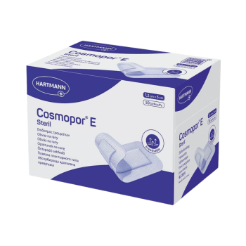Cosmopor E Pansements st&eacute;riles adh&eacute;sifs Hartmann - boite de 50 pansements 7,2x5cm