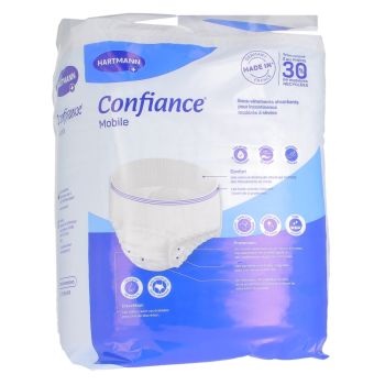 Slip absorption 8 jetable Confiance mobile taille L - 14 sous-v&ecirc;tements absorbants