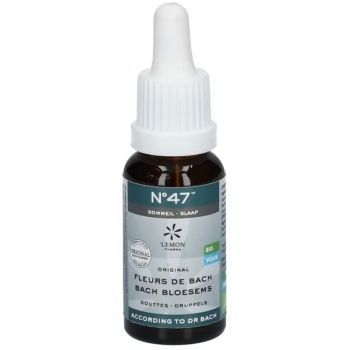 Fleur de bach n&deg;47 Sommeil bio Lemon Pharma- flacon de 20ml
