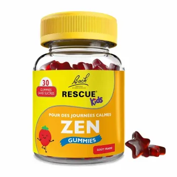 Rescue kids Zen journ&eacute;es calmes gummies go&ucirc;t fraise - pot de 30 gummies