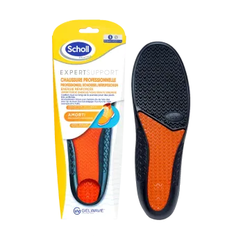 ExpertSupport Semelles Chaussure professionelle taille S Scholl - 1 paire de semelle (pointure 35,5 &agrave; 40,5)