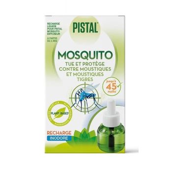 Mosquito recharge pour diffuseur &eacute;lectrique anti-moustiques Pistal - recharge de 30ml