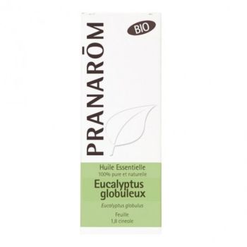 Huile essentielle eucalyptus globuleux bio Pranar&ocirc;m - flacon de 10ml