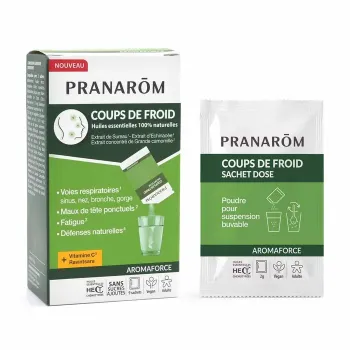 Aromaforce coups de froids Pranarom - bo&icirc;te de 9 sachets