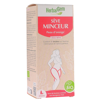 Cellus&egrave;ve minceur peau d'orange bio Herbalgem - flacon de 250ml