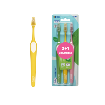 Brosse &agrave; dents supreme soft Tepe - 2+1 gratuites 