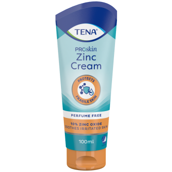 Cr&egrave;me &agrave; l'oxyde de zinc Tena - tube de 100 ml
