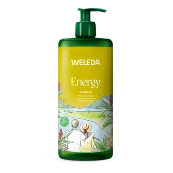 Gel douche energy Weleda - flacon-pompe de 750ml