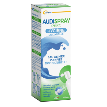 Audispray adultes hygi&egrave;ne de l'oreille - spray auriculaire 50 ml