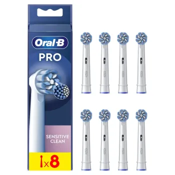 Pro sensitive clea brossettes brosse &agrave; dents &eacute;lectrique Oral-B - 8 brossettes 