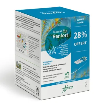 Nature Mix Advanced Renfort &eacute;nergie Aboca - bo&icirc;te de 28 sachets orodispersibles