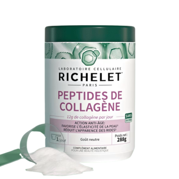 Peptides de collag&egrave;ne en poudre Richelet - pot de 288g