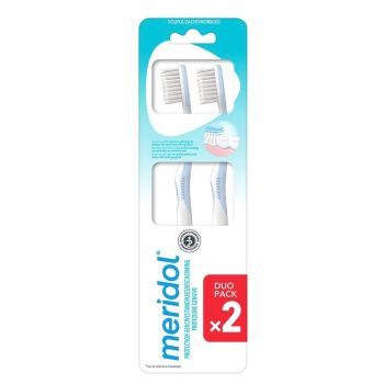 Brosse &agrave; dents souple duo-pack Meridol - 2 brosses &agrave; dents