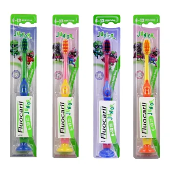 Brosse &agrave; dents junior 6/13 ans Fluocaril - une brosse &agrave; dents