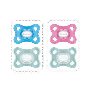 Sucette Comfort silicone 2-6mois Mam - bo&icirc;te de 2 sucettes