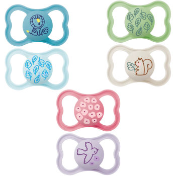 Sucette Supreme 6 mois et + MAM - bo&icirc;te de deux sucettes