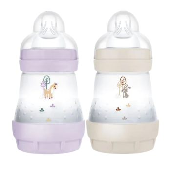 Easy start biberon anti-colique d&eacute;bit 1 0+ mois Mam - 2 biberons de 160ml 