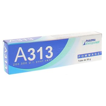 A-313 pommade Vitamine A 200.000 UI pour cent - tube de 50 g