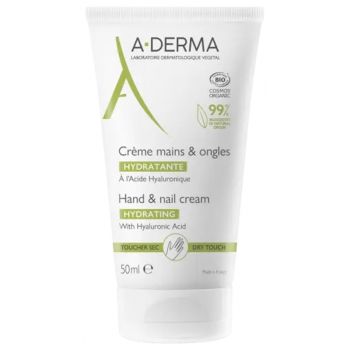 Cr&egrave;me mains peaux fragiles A-DERMA - tube de 50 ml