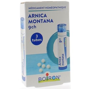 ARNICA MONTANA 9CH granules Boiron - 3 tubes de 4 g