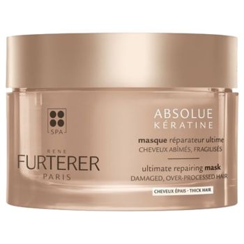 Absolue K&eacute;ratine Cure Renaissance masque r&eacute;parateur ultime cheveux &eacute;pais Ren&eacute; Furterer - pot de 200 ml