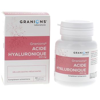 Acide hyaluronique Granions - bo&icirc;te de 60 g&eacute;lules