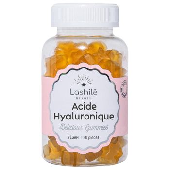 Acide hyaluronique Lashil&eacute; Beauty - pot de 60 gummies
