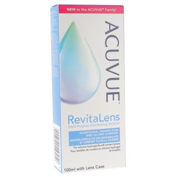 Acuvue RevitaLens Solution d&eacute;sinfectante multifonctions Abbott - flacon de 100ml