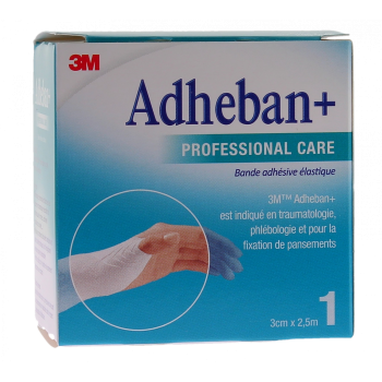 Adheban+ Bande de contention adh&eacute;sive 3M - une bande