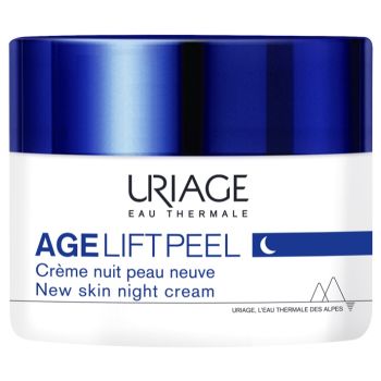 Age Lift Peel Cr&egrave;me nuit peau neuve Uriage - pot de 50 ml