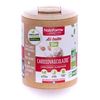 Ail Bio Ecoresponsable Nat&Form - Boite de 200 g&eacute;lules