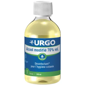 Alcool modifi&eacute; 70% vol Urgo - flacon de 200ml