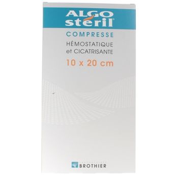 Algost&eacute;ril compresse h&eacute;mostatique et cicatrisante - boite de 16 compresses de 10 x 20 cm