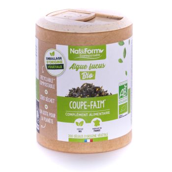 Algue fucus Bio Ecoresponsable Nat&Form - Boite de 200 g&eacute;lules