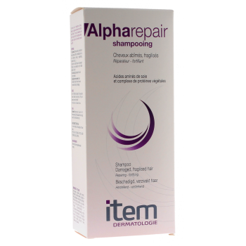 Alpharepair shampooing cheveux ab&icirc;m&eacute;s Item Dermatologie - tube de 200ml