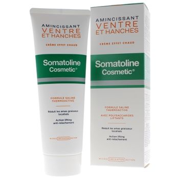 Amincissant ventre et hanches cr&egrave;me effet chaud Somatoline Cosmetic - tube de 250 ml