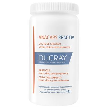 Anacaps reactiv pour cheveux et ongles Ducray - bo&icirc;te de 3x30 capsules &agrave; avaler