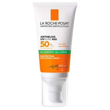 Anthelios UVmune 400 Gel-cr&egrave;me Oil Control SPF50+ avec parfum La Roche-Posay - tube de 50 ml