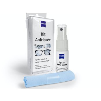 Antibu&eacute;e spray + lingette microfibre Zeiss - spray de 15ml