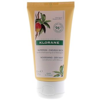 Apr&egrave;s-shampoing cheveux secs &agrave; la mangue Klorane - tube de 50 ml