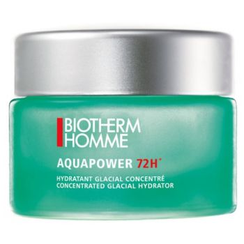 Aquapower 72H Hydratant Glacial Concentr&eacute; homme Biotherm - pot de 50 ml
