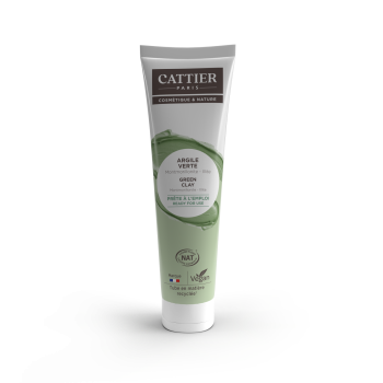 Argile verte pr&ecirc;te &agrave; l'emploi Cattier - tube de 100 ml